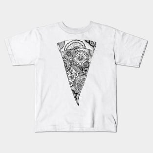 Pizza mandala Kids T-Shirt